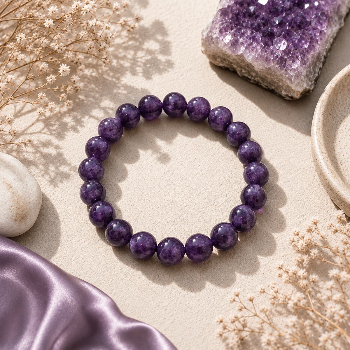 Amethyst Bracelet | Calm Your Mind & Find Inner Balance