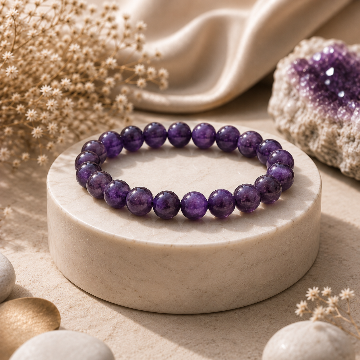 Amethyst Bracelet | Calm Your Mind & Find Inner Balance