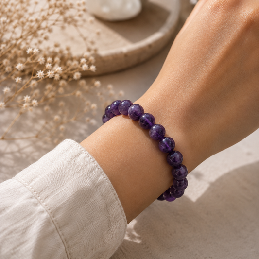 Amethyst Bracelet | Calm Your Mind & Find Inner Balance