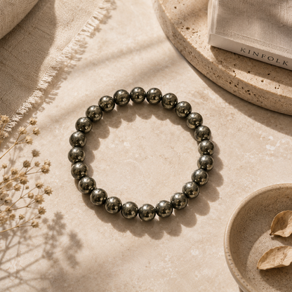 Pyrite Bracelet | Unlock Action, Attract Growth |