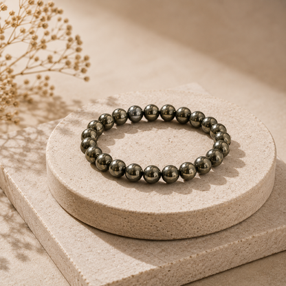 Pyrite Bracelet | Unlock Action, Attract Growth |