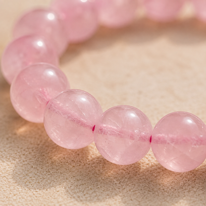 Rose Quartz Bracelet | Self-Love & Heart Healing